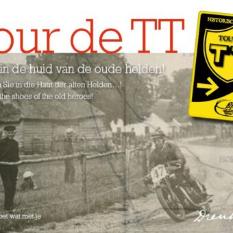 Daf huren en toertocht maken historische TT route in Drenthe