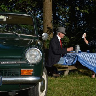 Daf rijden in Drenthe met vaderdag