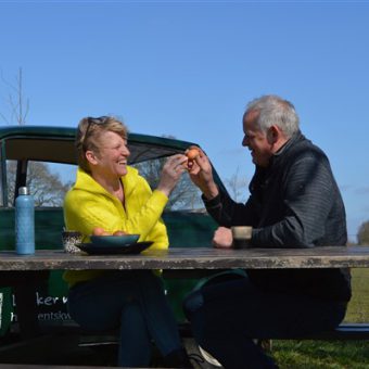 Paasuitje Drenthe Daf toertocht