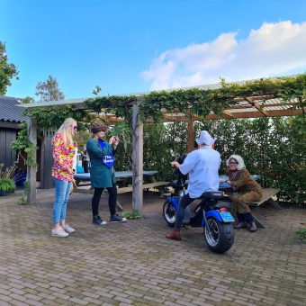 E chopper Crazy 88 - Het Drents Kwartiertje - Solex Huren / Rijden - Dafje Huren / Rijden - Groepsactiviteiten, workshops, teambuilding en trainingen Drenthe