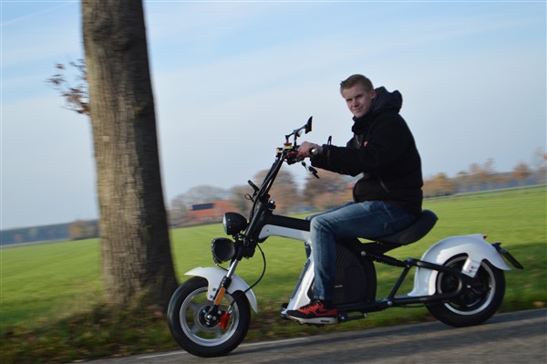 E chopper speurtocht in Drenthe