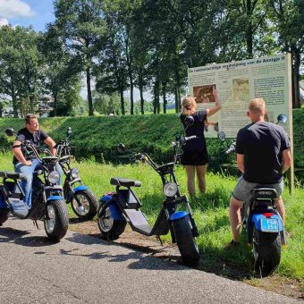 Echopper toertocht groepsuitje 82 - Het Drents Kwartiertje - Solex Huren / Rijden - Dafje Huren / Rijden - Groepsactiviteiten, workshops, teambuilding en trainingen Drenthe