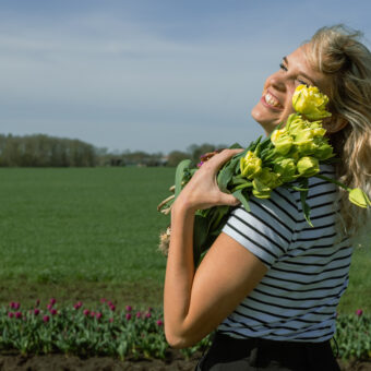 Tulpen fotoshoot Drenthe