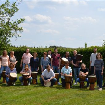 djembe workshop 7 - Het Drents Kwartiertje - Solex Huren / Rijden - Dafje Huren / Rijden - Groepsactiviteiten, workshops, teambuilding en trainingen Drenthe