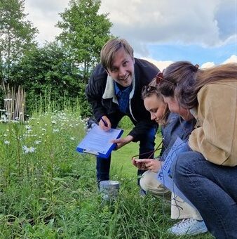 game bij bloemen - Het Drents Kwartiertje - Solex Huren / Rijden - Dafje Huren / Rijden - Groepsactiviteiten, workshops, teambuilding en trainingen Drenthe